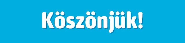 Köszönjük!